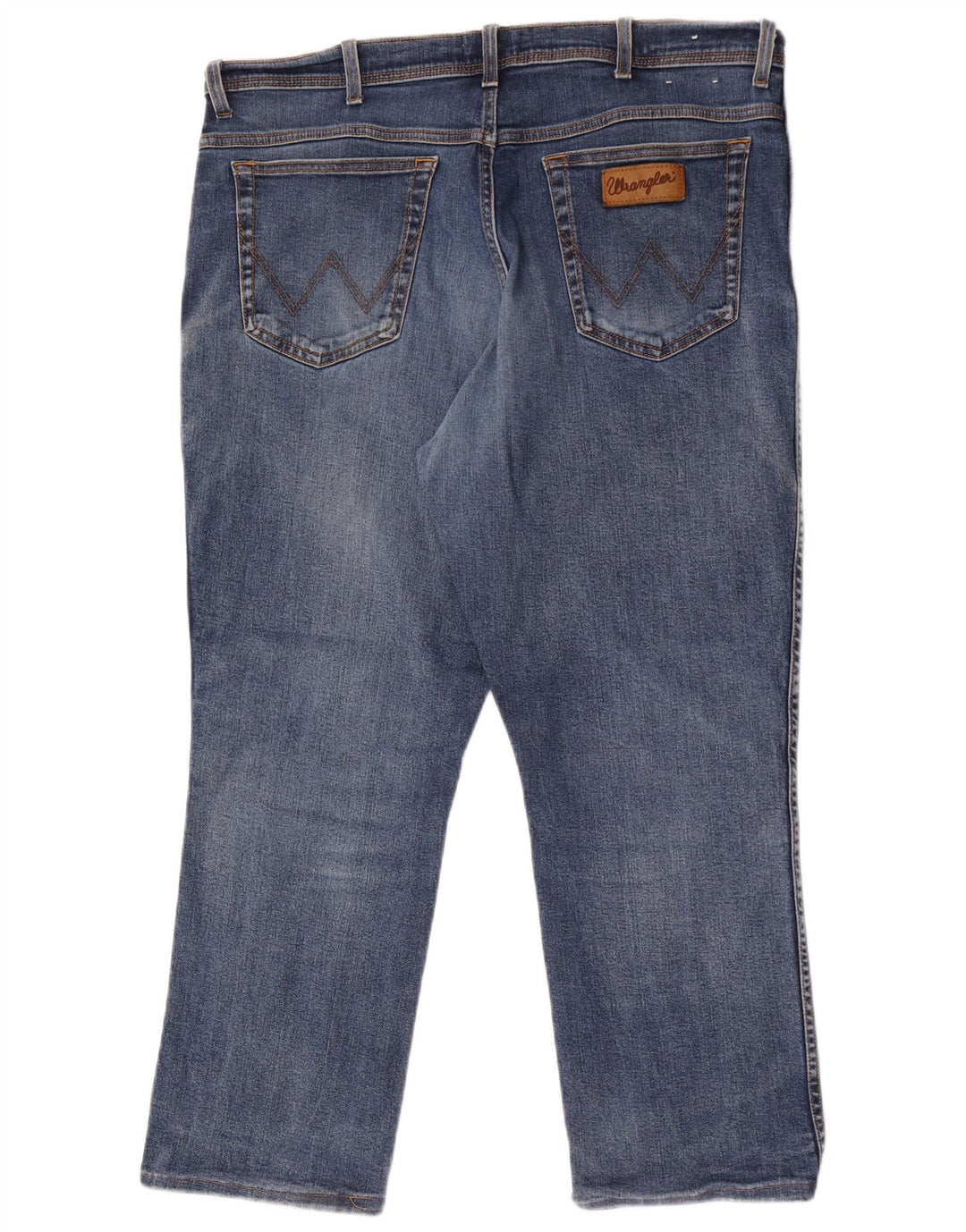 Мужские прямые джинсы Wrangler Texas W40 L27, синий хлопок