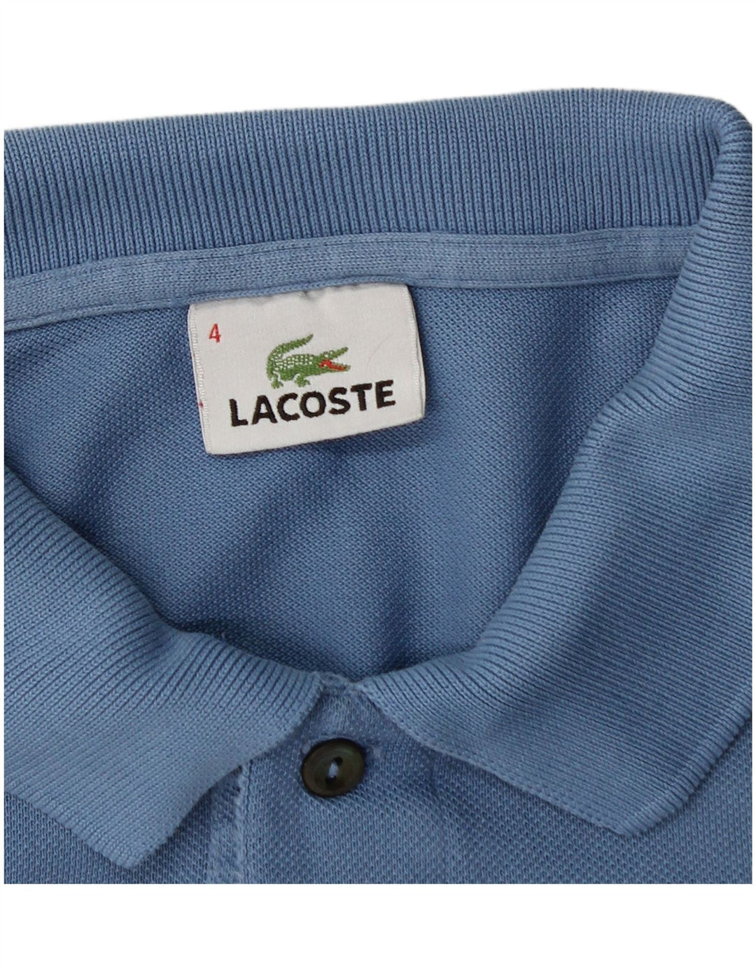Мужская рубашка-поло Lacoste, размер 4, средний синий