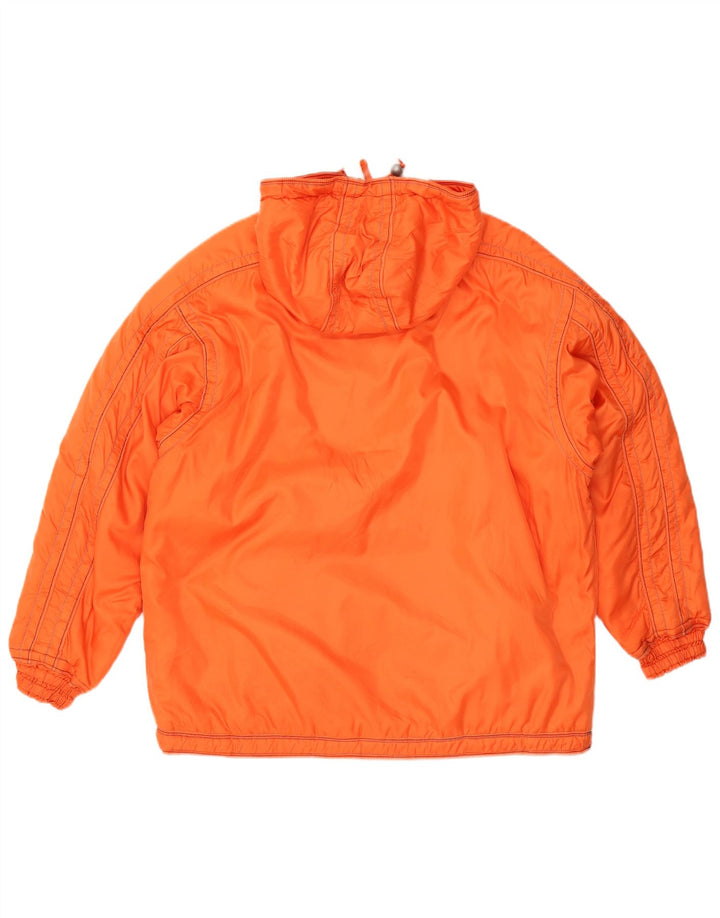 Мужской пуловер Ellesse с капюшоном, полный спортивный костюм UK 34 XS оранжевый зимний