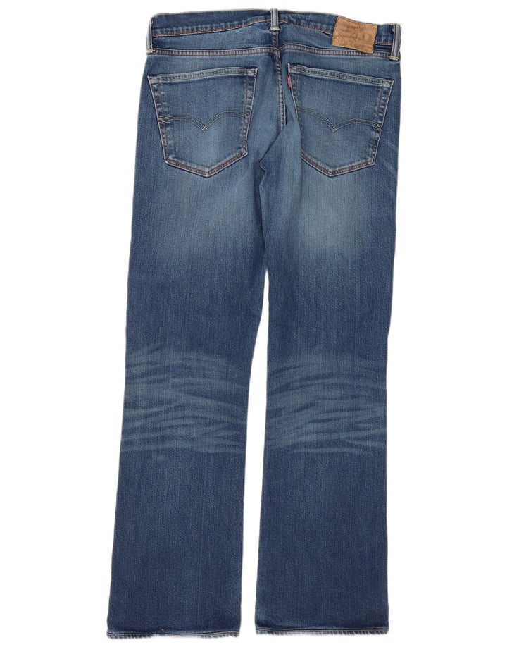 Мужские джинсы Levi's 521 Bootcut W36 L32 синие, хлопок