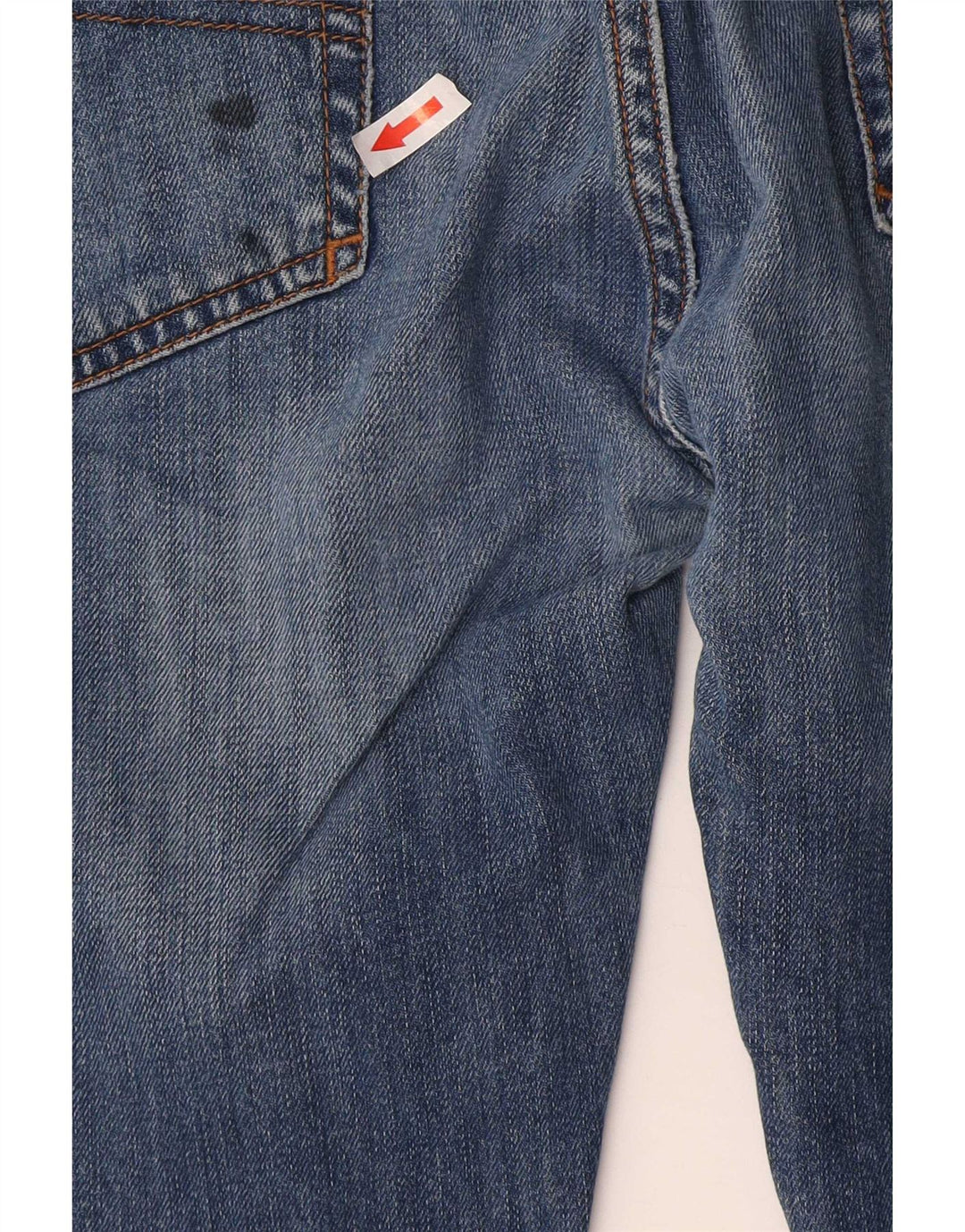 Мужские прямые джинсы Armani J45 Regular W38 L34, синий хлопок