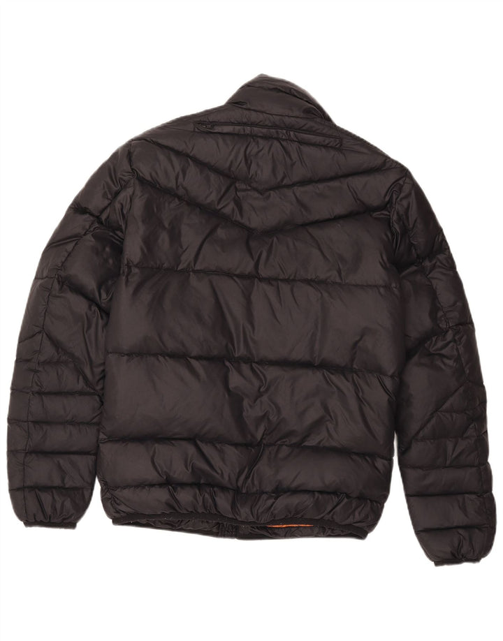 Мужская стеганая куртка Diesel UK 38, средний черный нейлон