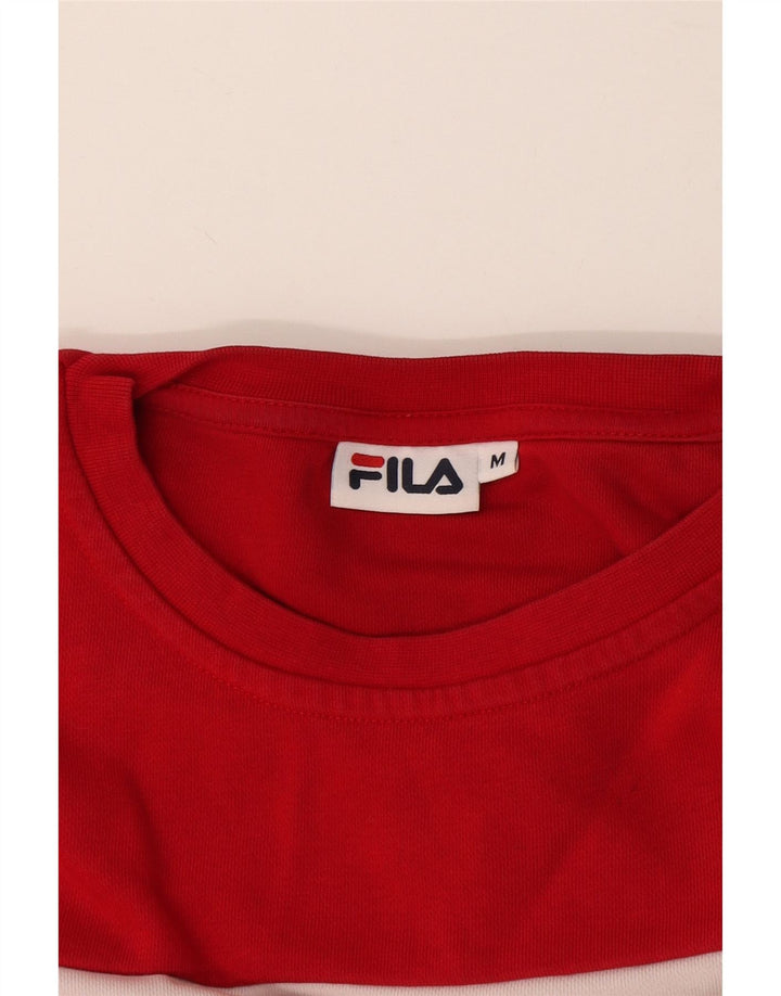 Женский свитер Fila UK 14, средний, разноцветный, цветной блок