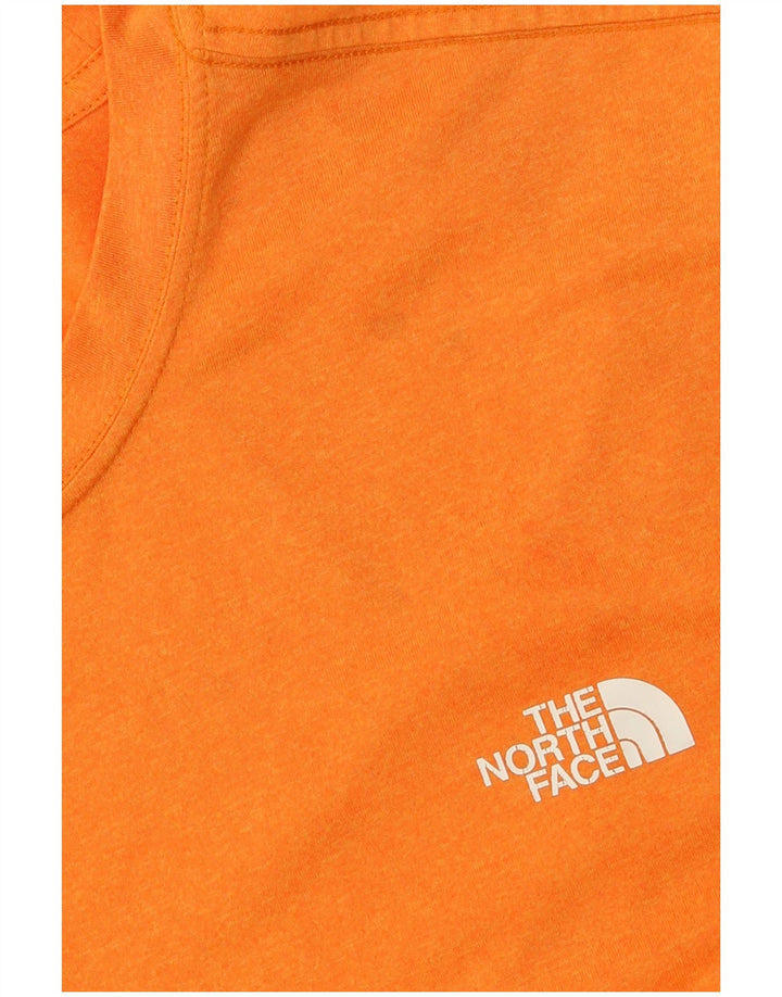 Мужская футболка The North Face, большая оранжевая