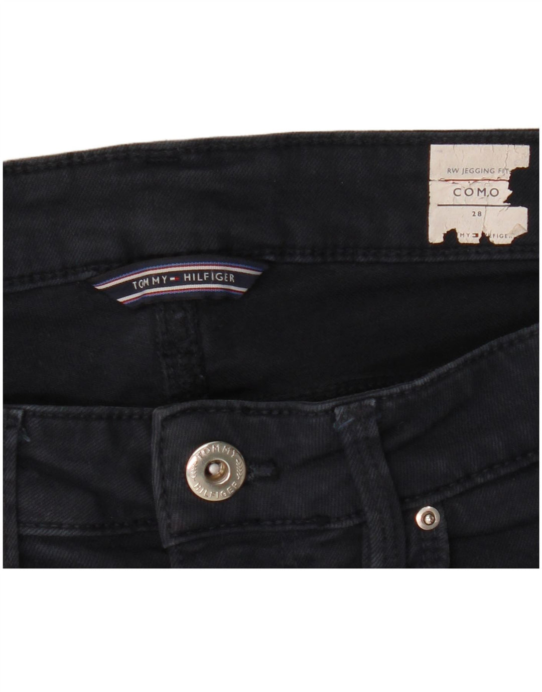 Женские джинсы скинни TOMMY HILFIGER Como Jegging W28 L28 Темно-синие