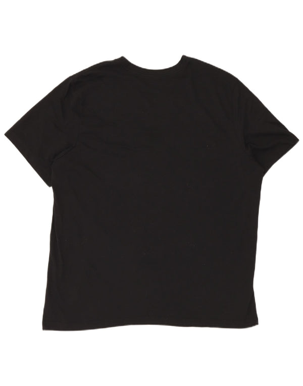 Мужская футболка NBA с графическим рисунком NIKE 2XL, черная