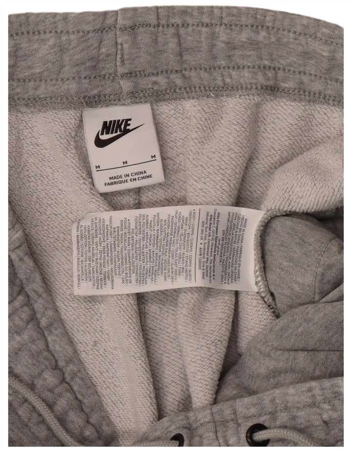 Женские спортивные брюки NIKE Joggers UK 14, хлопок среднего серого цвета