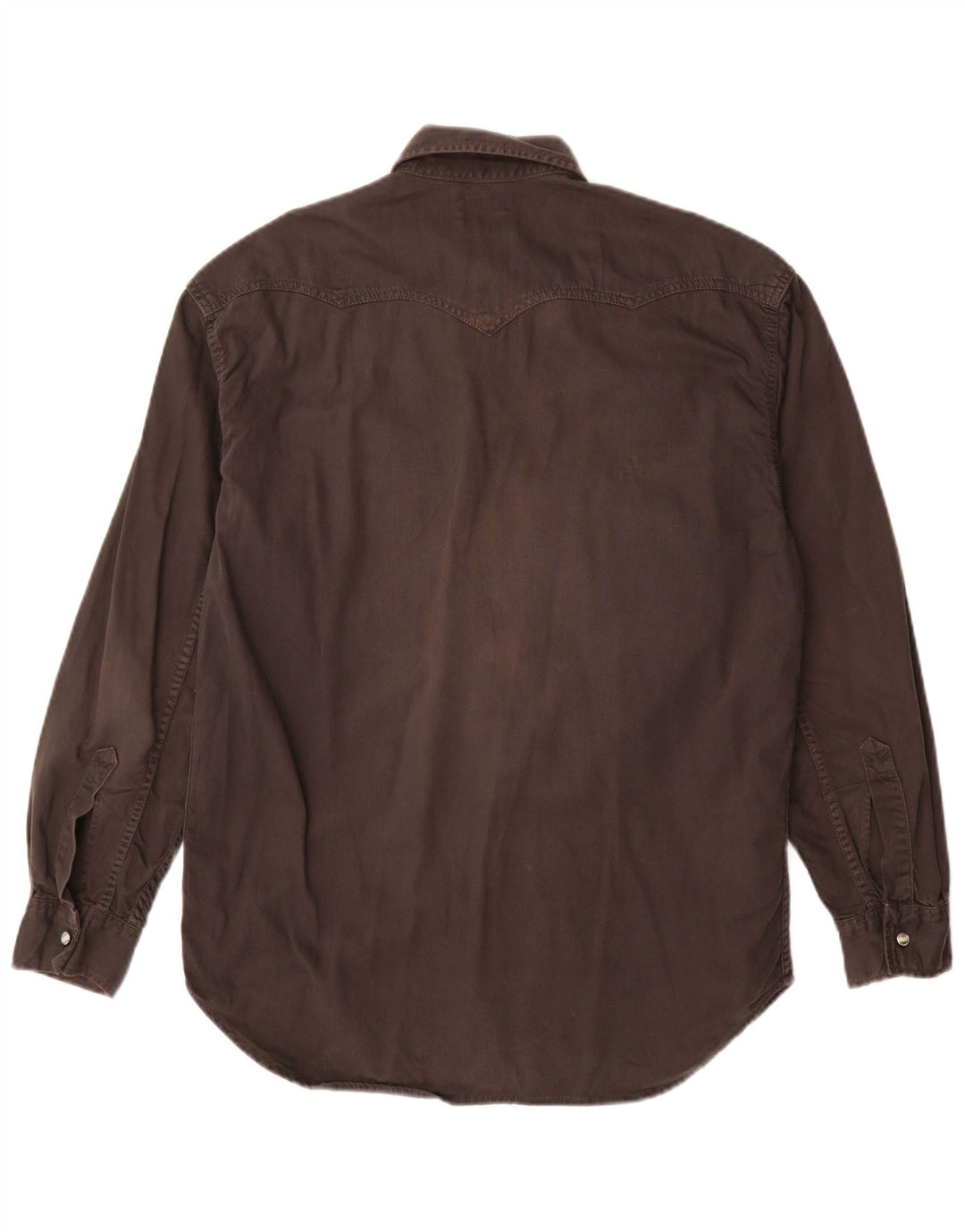 Мужская рубашка Levi's из хлопка среднего серого цвета