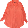 Женская блузка Zara Top UK 14, средний розовый