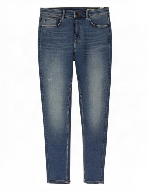 Женские джинсы скинни Marks & Spencer The Carrie UK 14, большие W32 L26, синие