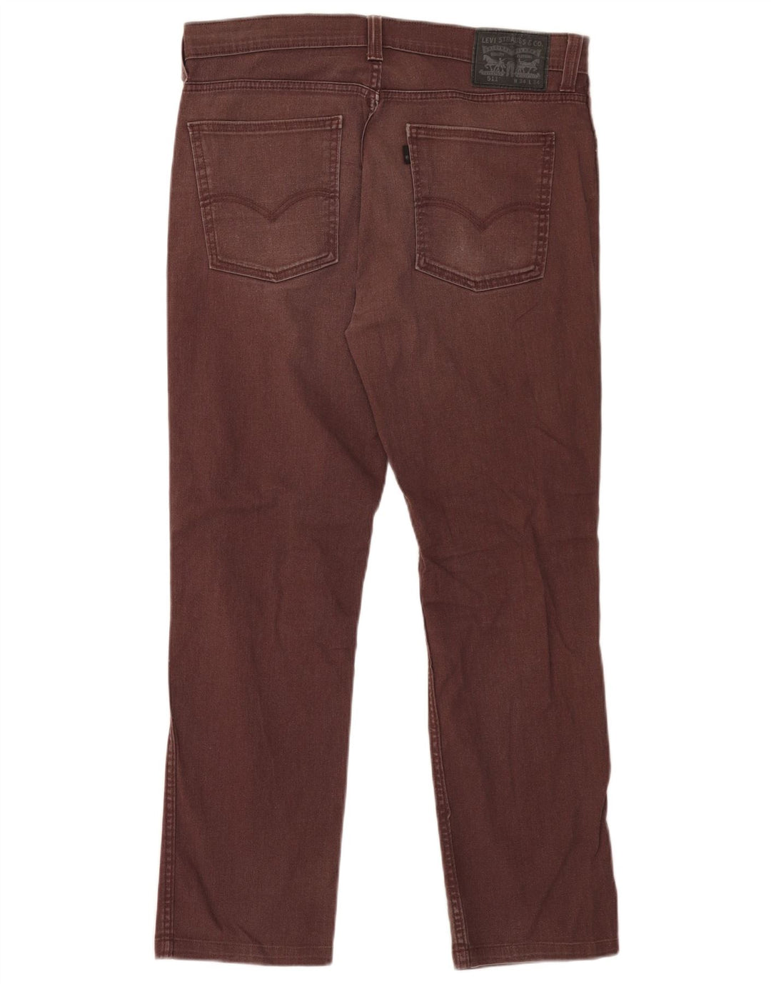 Мужские джинсы Levi's Slim 511 W34 L29, коричневые, хлопок