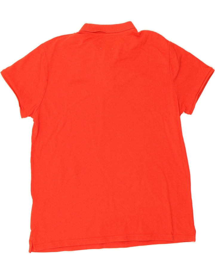 PEPE JEANS Mens Polo Shirt 2XL Red Cotton Vintage PEPE Jeans and Second-Hand PEPE Jeans from Messina Hembry 