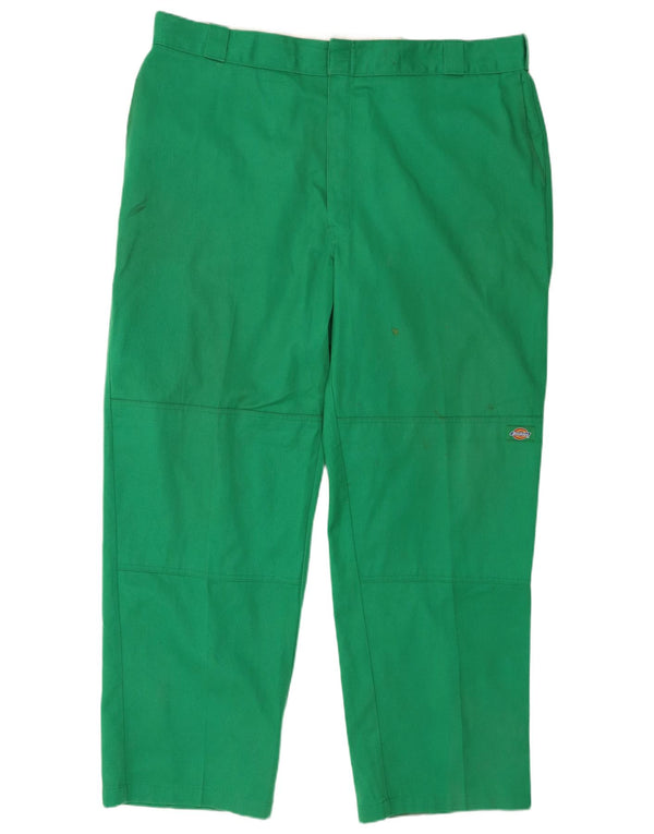 Мужские прямые брюки-карго Dickies W44 L32, зеленый полиэстер