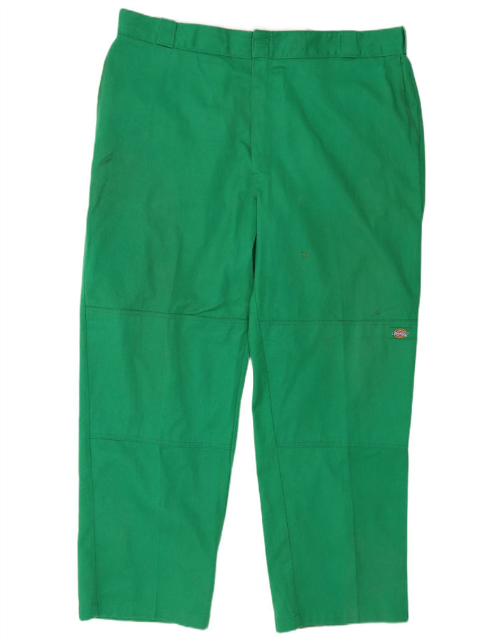 Мужские прямые брюки-карго Dickies W44 L32, зеленый полиэстер