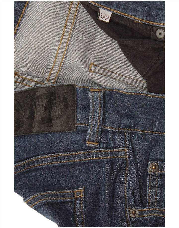 Дешевые мужские узкие джинсы Monday W33 L32 синие