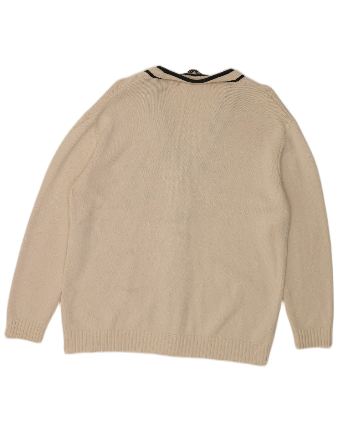Мужской кардиган с рисунком Zara XL, белый