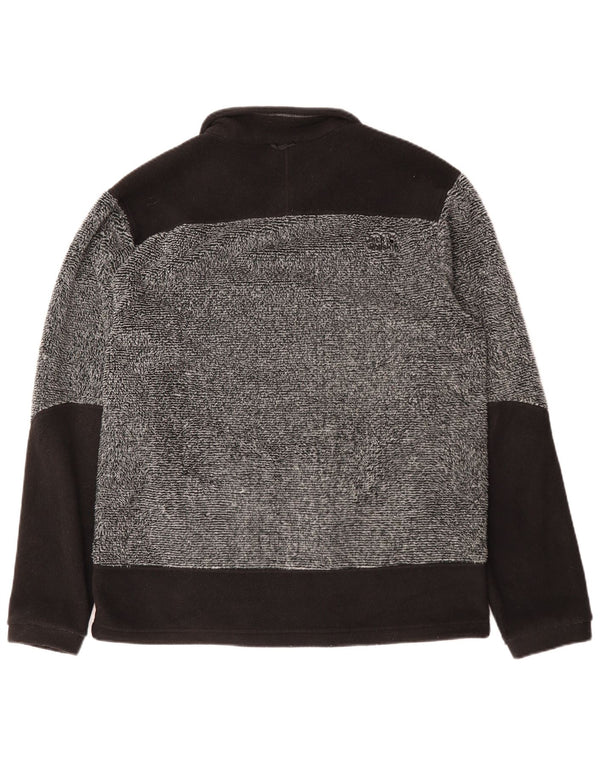 Мужская флисовая куртка Jack Wolfskin UK 44/48 XL, серая, полиэстер с цветными блоками