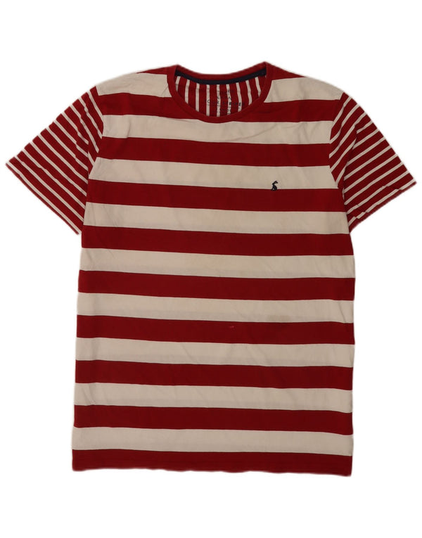 Мужская футболка Joules Top XL из хлопка в красную полоску