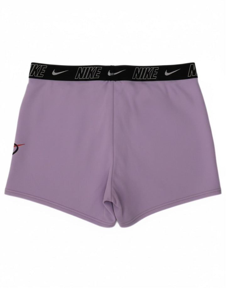 NIKE Boys Graphic Sport Shorts 8-9 Years Small Purple Polyamide