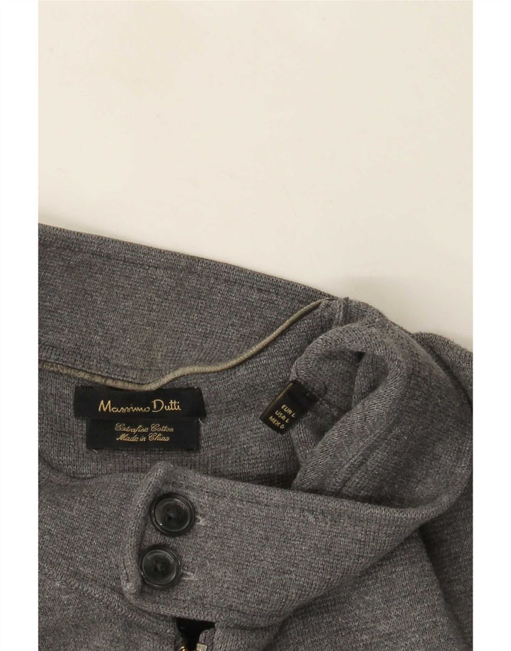 Женский кардиган Massimo Dutti UK 16, большой серый