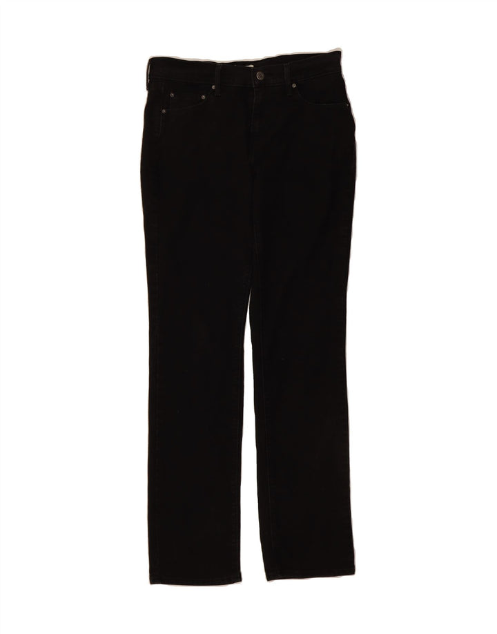 LEVI'S Womens Straight Jeans US 6 Medium W28 L32 Black Cotton Vintage Levi's and Second-Hand Levi's from Messina Hembry 