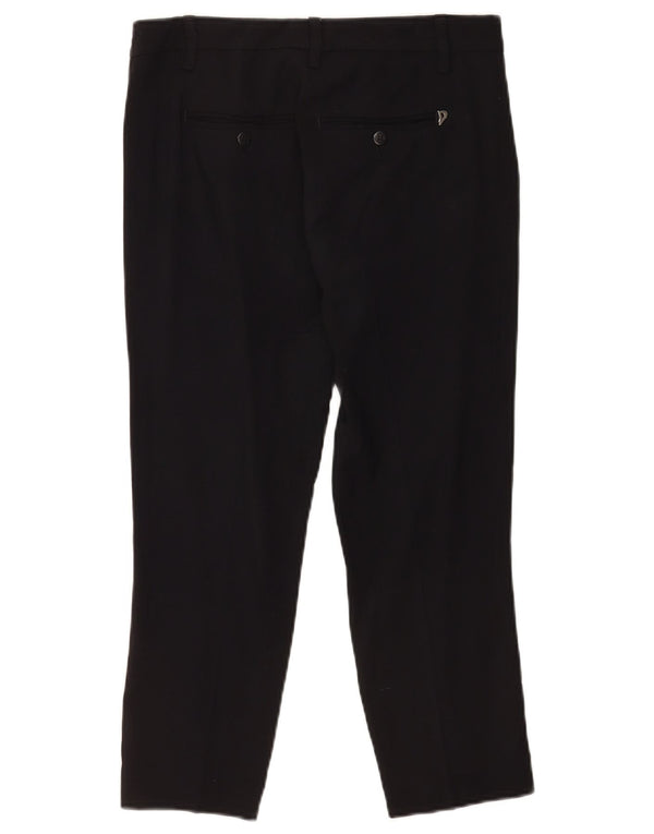 Dondup Женские укороченные брюки W30 L24 Черные вискозы