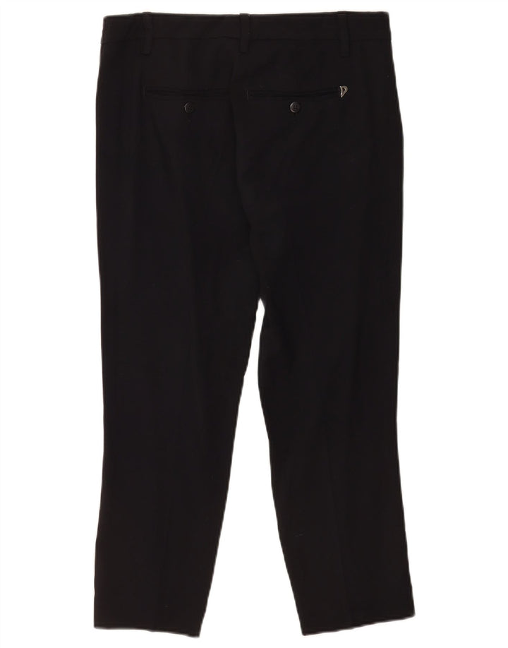 Dondup Женские укороченные брюки W30 L24 Черные вискозы