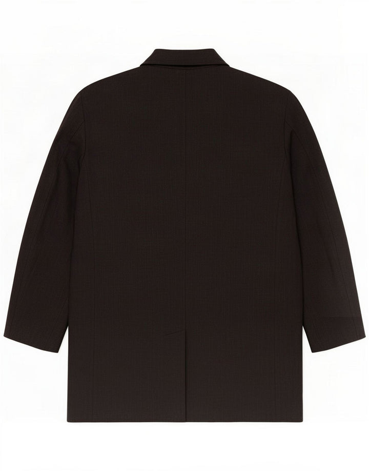 Trussardi Мужское пальто UK 40, большое серое шерсть