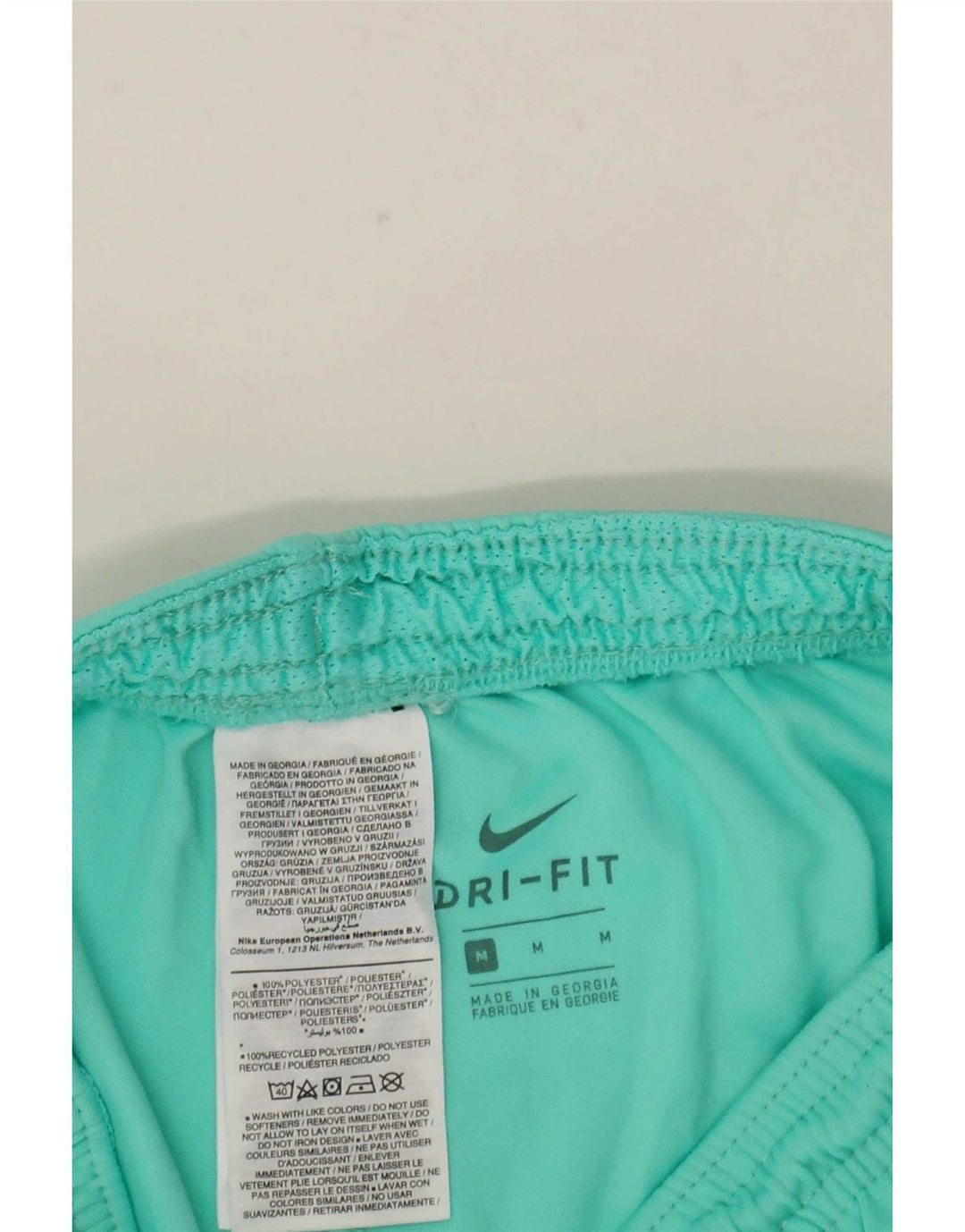 Мужские спортивные шорты Nike Dri Fit, средний бирюзовый полиэстер