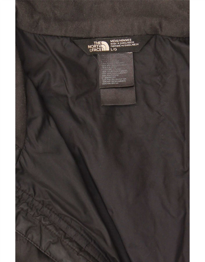 Мужская куртка-бомбер с подкладкой The North Face UK 40, большой черный полиэстер