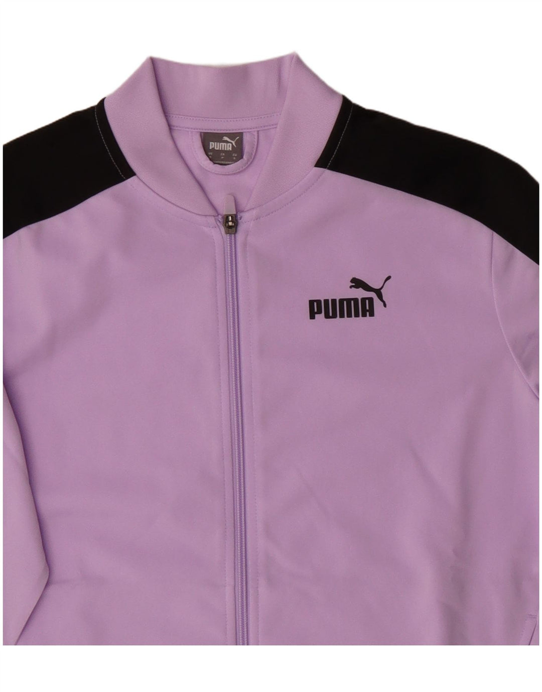 Женский спортивный костюм оверсайз Puma UK 10, маленький фиолетовый с цветными блоками