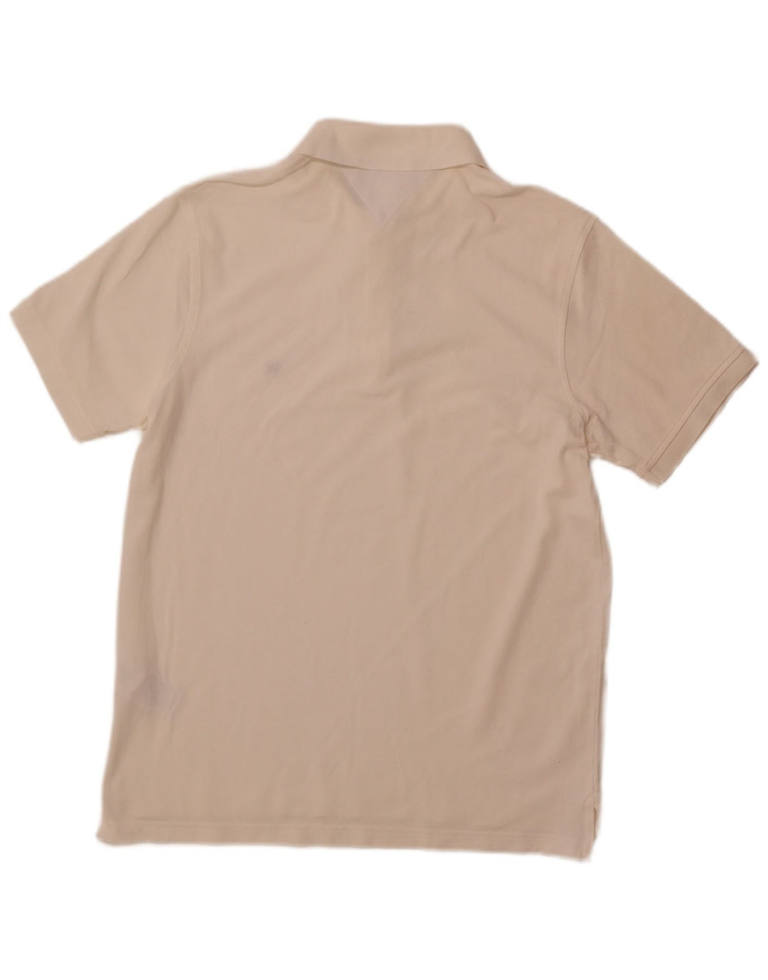 TOMMY HILFIGER Мужская рубашка-поло приталенного кроя XL, белый хлопок