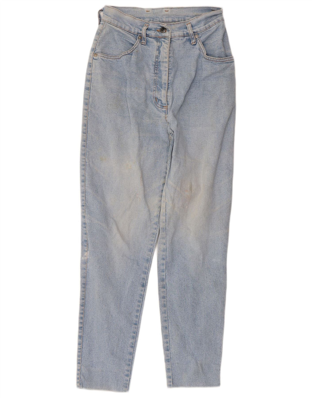 CAPPOPERA Женские зауженные джинсы с высокой талией IT 44 Средний W26 L26 Синий хлопок