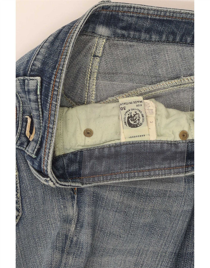 Женские джинсы Bootcut Diesel W30 L33 синие, хлопок