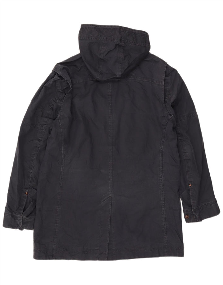 Мужская парка TIMBERLAND с капюшоном UK 40, большая темно-синяя, хлопок