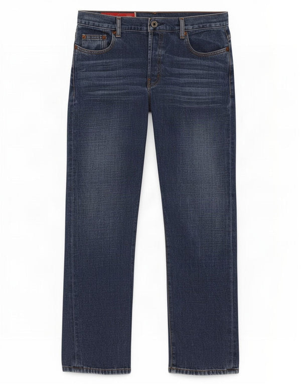 Женские прямые джинсы Guess W31 L28, синие, хлопок