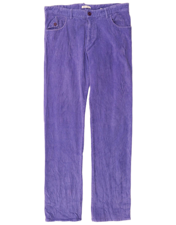 Мужские вельветовые брюки GF Ferre Ittierre IT 48 Medium W34 L33 Фиолетовые