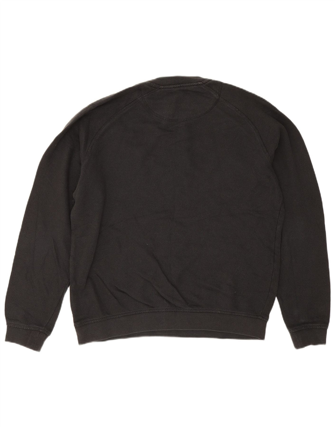 Мужской свитшот Jack & Jones, большой черный хлопковый джемпер