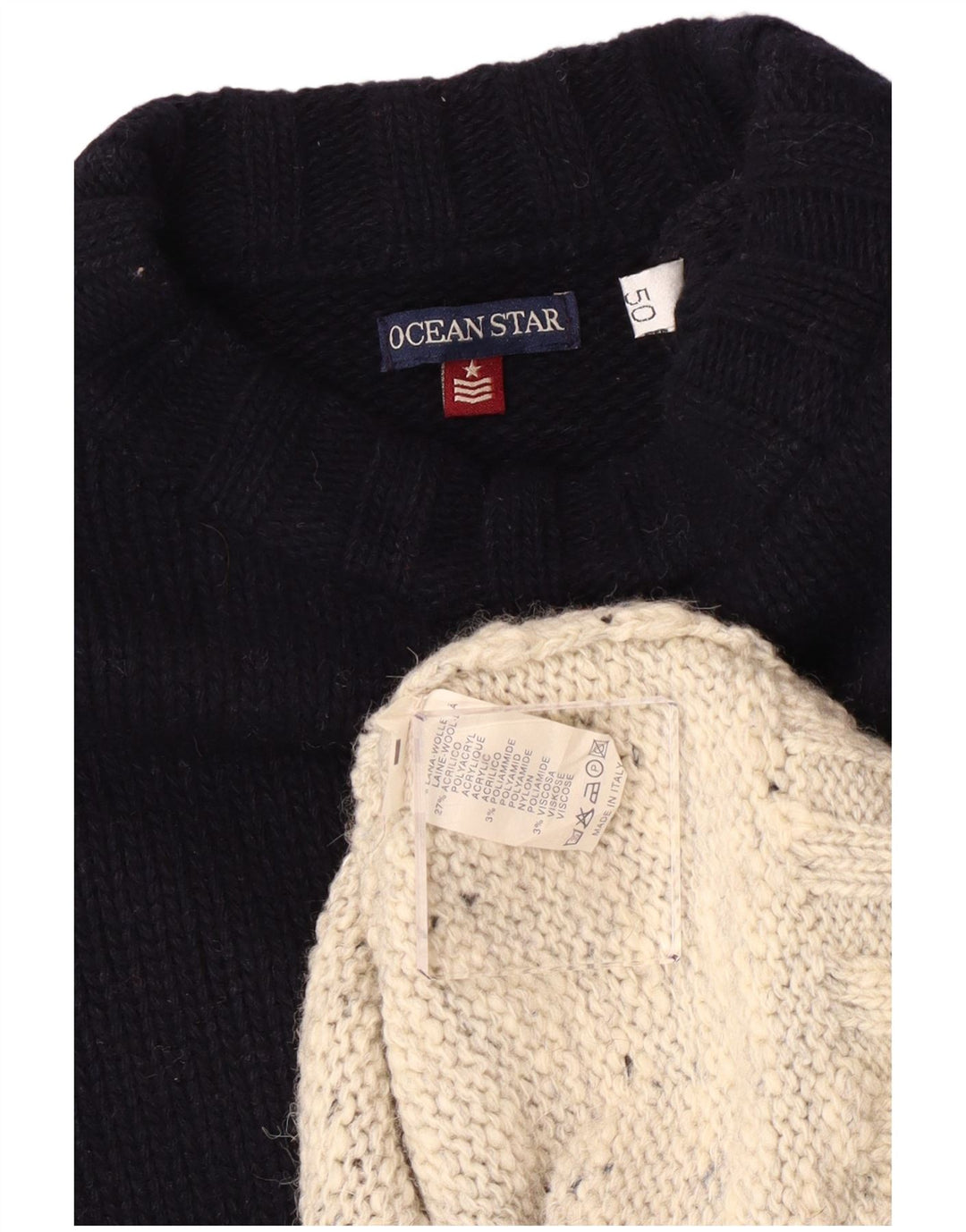 Мужской джемпер с круглым вырезом Ocean Star IT 50, средний разноцветный