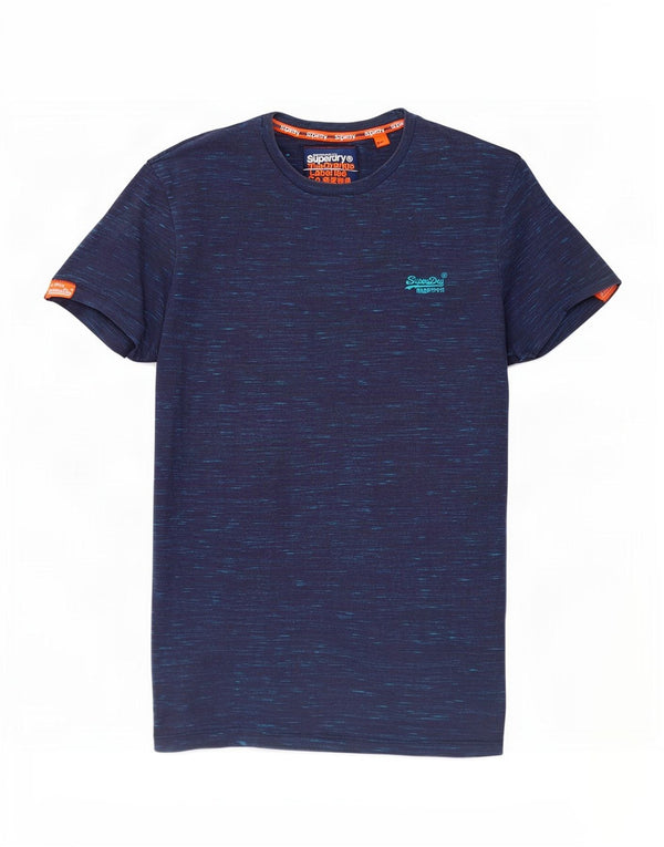 Мужская футболка Superdry Top Small Navy Blue в крапинку