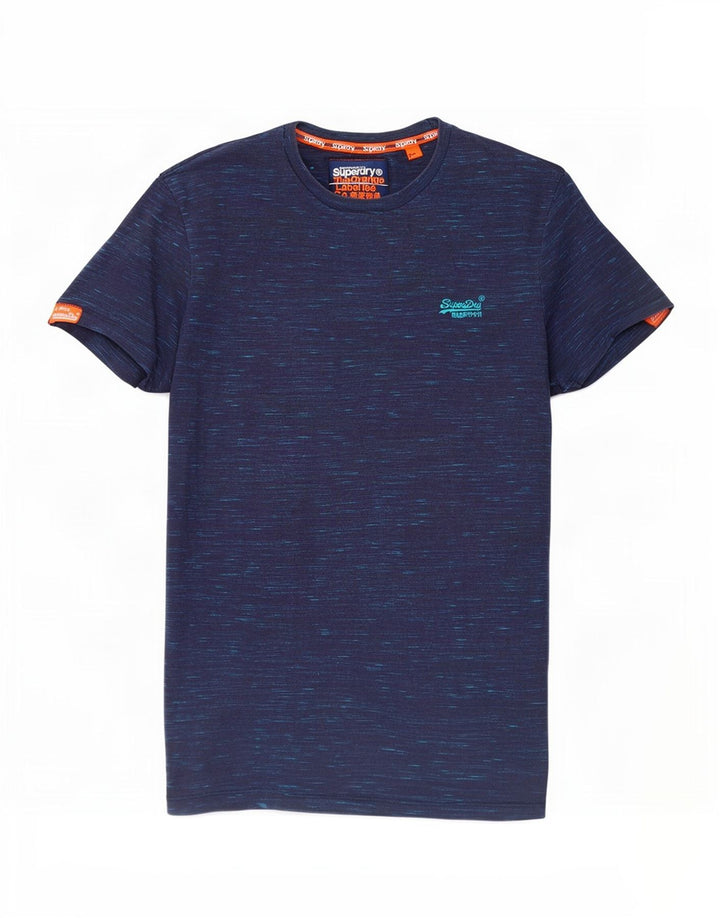 Мужская футболка Superdry Top Small Navy Blue в крапинку
