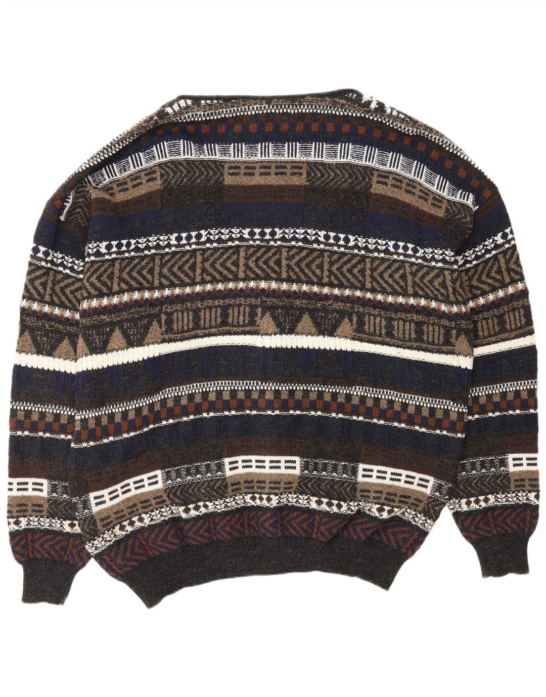 ALLISON WINGATE Мужской кардиган-свитер IT 56 2XL Разноцветный Fair Isle