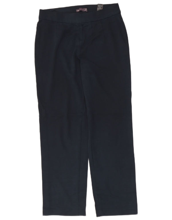 Женские повседневные брюки Marks & Spencer UK 12 Medium W30 L28 Темно-синие
