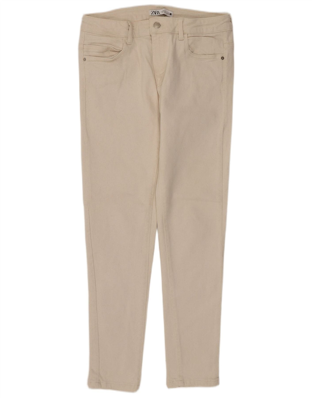 Женские джинсы скинни ZARA EU 40 Medium W30 L27 Off White