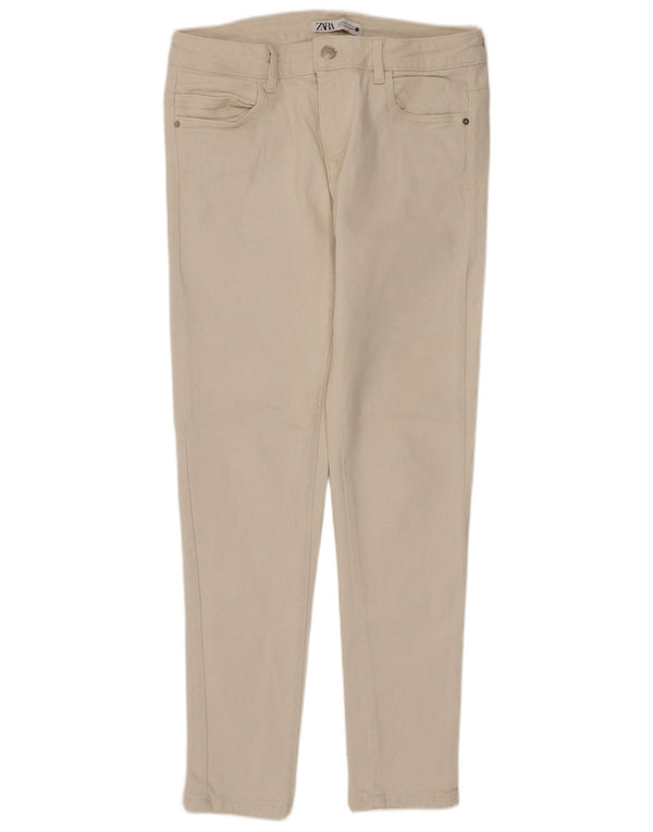 Женские джинсы скинни ZARA EU 40 Medium W30 L27 Off White