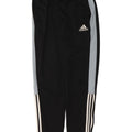 Спортивные брюки Adidas для мальчиков 15–16 лет, черные, полиэстер с цветными блоками