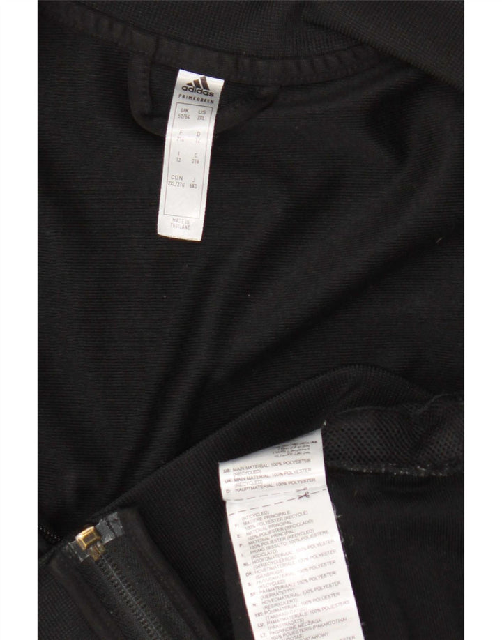 Мужская спортивная куртка Adidas UK 52/54 XL, черный полиэстер