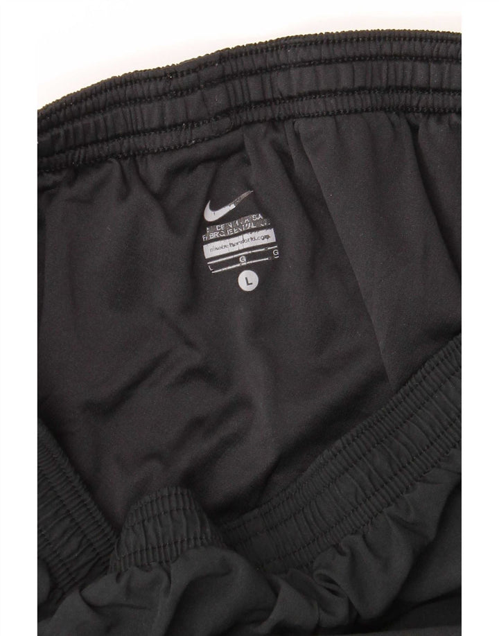 Женские спортивные шорты Nike Dri Fit UK 16, большие черные, полиэстер