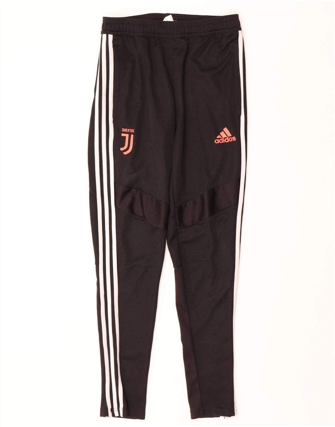 ADIDAS Mens Juventus Tracksuit Trousers Small Black Polyester