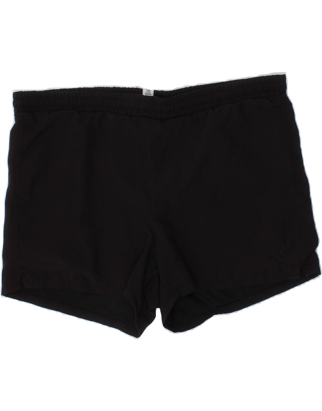 PUMA Girls Sport Shorts 13-14 Years  Black Polyester Vintage Puma and Second-Hand Puma from Messina Hembry 